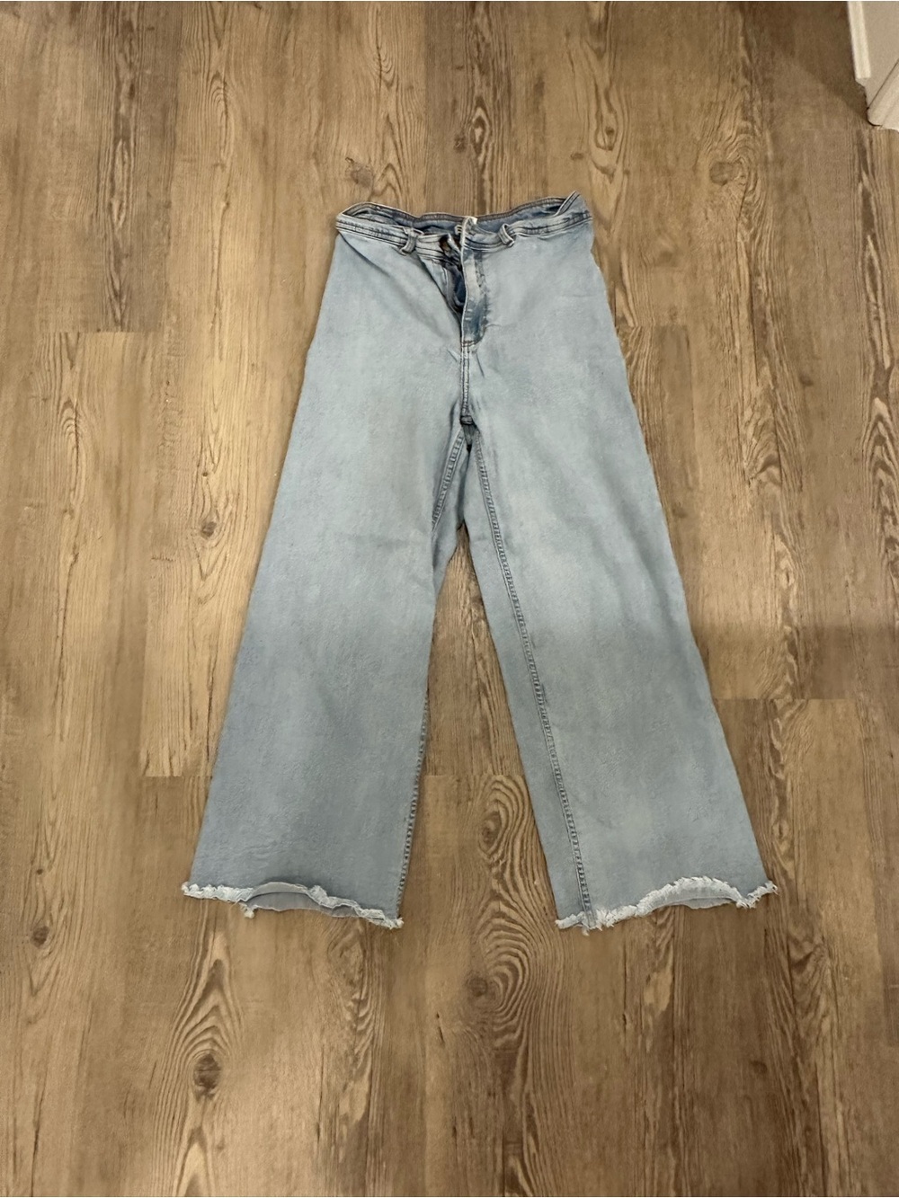 Billabong Light Wash Wide-Leg Women's Jeans, Size 31
